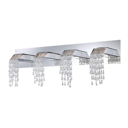 Eurofase Fonte Polished Chrome With Faceted Crystal Beading Model: 38506-017