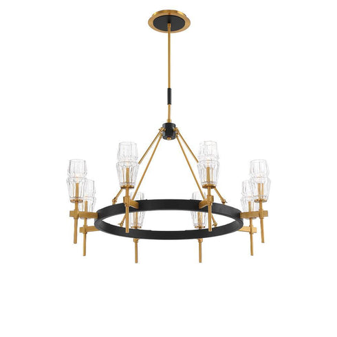 Eurofase GLADSTONE 8 Light Chandelier Model: 35940-012