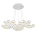 Eurofase Glendale3 0 Light LED ChandelrWhite Model: 29094-011