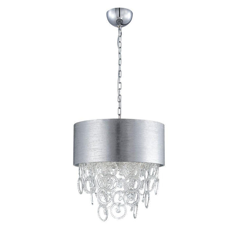 Eurofase Jura 4 Light Chandelier Chrome Model: 26603-018
