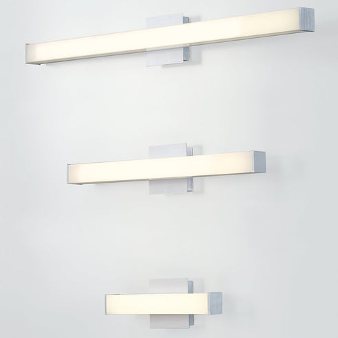 Eurofase Kelvin LED Wall Sconce Small Aluminum Model: 30193-017