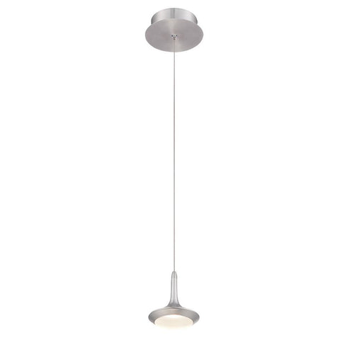 Eurofase Knoll 1 Light LED Pendant White Model: 28238-027