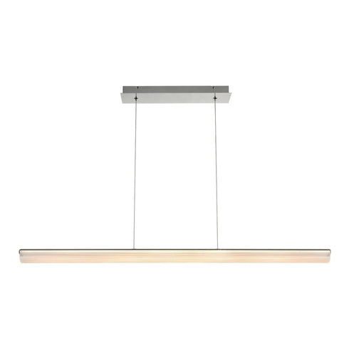 Eurofase Landor Striated Acrylic Tube Accented By Chrome Trim Model: 37161-019
