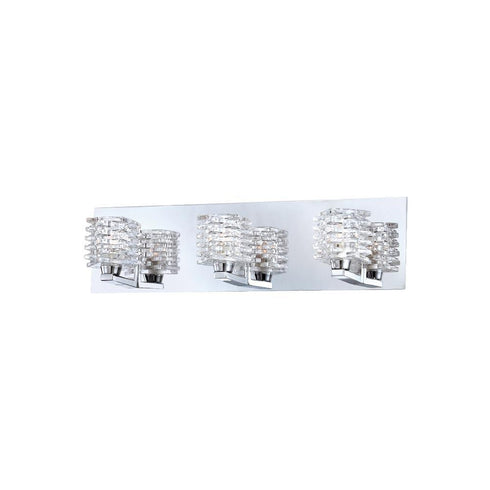 Eurofase Lenza 3 Light Bathbar Chrome Model: 25723-014