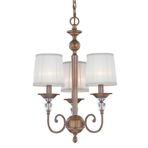 Eurofase Locksley 3 Light Chandelier Anti Bronze Model: 20301-019