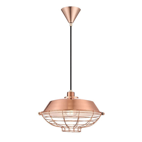 Eurofase London 1 Light Pendantcopper Model: 30012-028