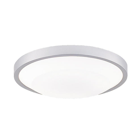 Eurofase Look 1 Light Flushmount Medium Silve White Model: 19593-012