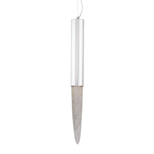 Eurofase Lucent 1 Light Pendant Medium Chrome Model: 22798-015