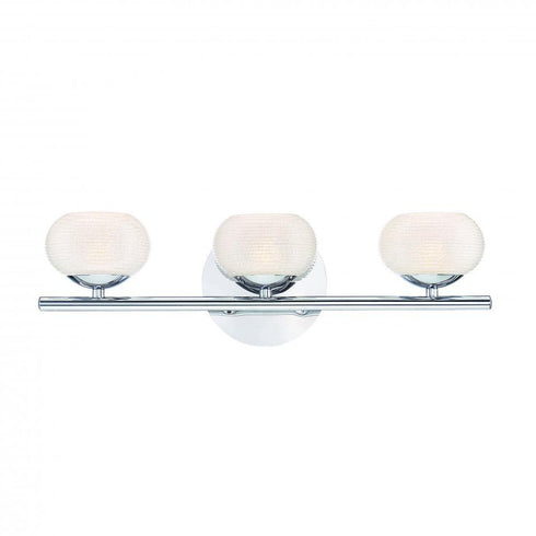 Eurofase Marche 3 Light LED Bathbar Chrome Model: 31794-015