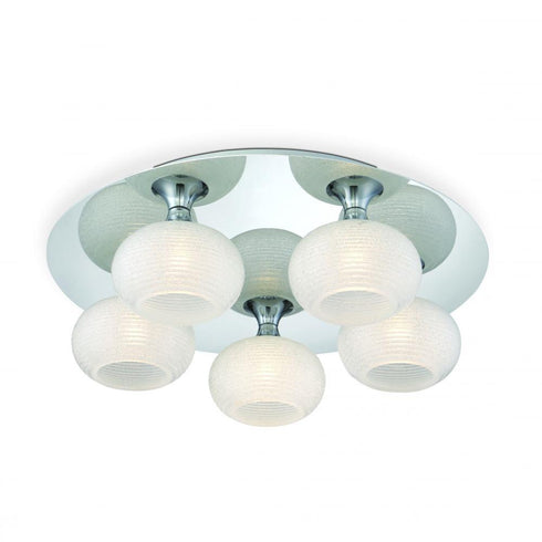Eurofase Marche 5 Light LED Flush Chrome Model: 31797-016