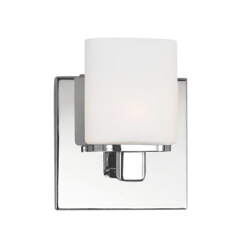 Eurofase Marond 1 Light Wall Sconce Chrome White Model: 19414-010