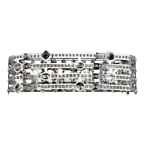 Eurofase Mica 4 Light Bathbar Chrome Clear Model: 26316-017