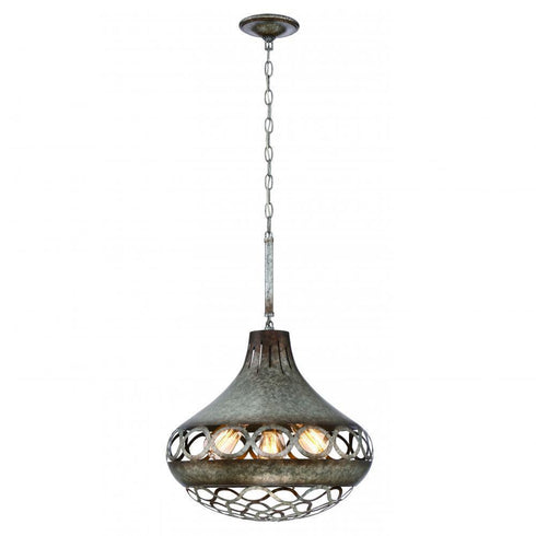 Eurofase Mosto 4 Light Pendant Anti Silver Model: 31633-024