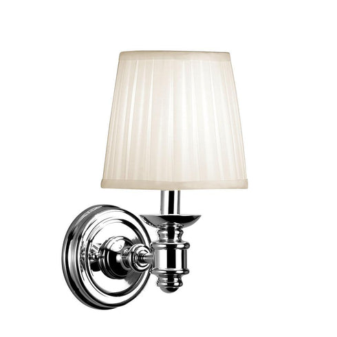 Eurofase Nadia 1 Light Wall Sconce Chrome White Model: 15559-012