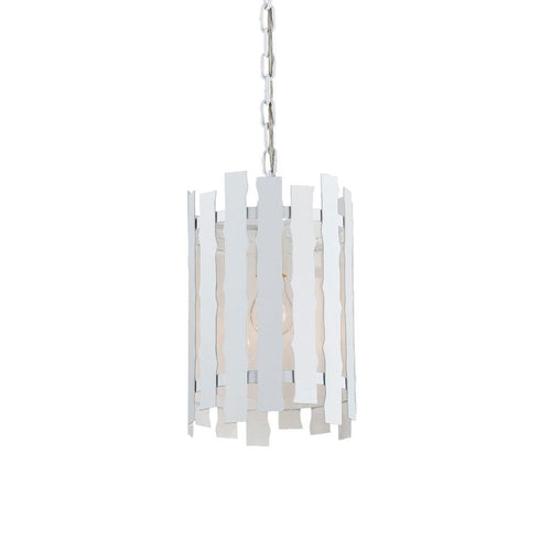 Eurofase Nastro 1 Light Pendant Circular White Model: 25609-028