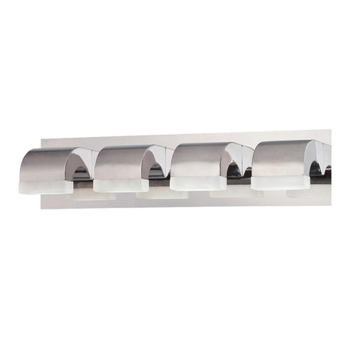 Eurofase Newport 4 Light LED Bathbar Chrome Model: 28098-010