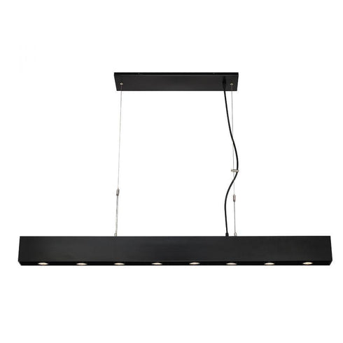 Eurofase Niss 8 Light LED Pendant Blk Model: 30296-015