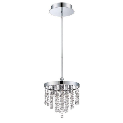 Eurofase Opa 4 Light Pendant Convertible Round Chrome Model: 26374-017