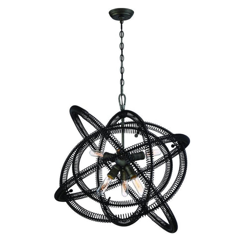 Eurofase Orbita 6 Light Chandelier Model: 31388-016