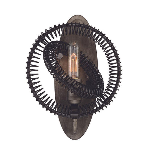 Eurofase Orbita Vintage Bronze Coiled Rings Orbiting Filament Model: 31385-015