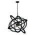 Eurofase Orbita 6 Light Chandelierbronze Model: 31388-016