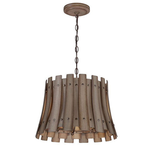 Eurofase Panello 4 Light Chandelier Wood Model: 26363-011