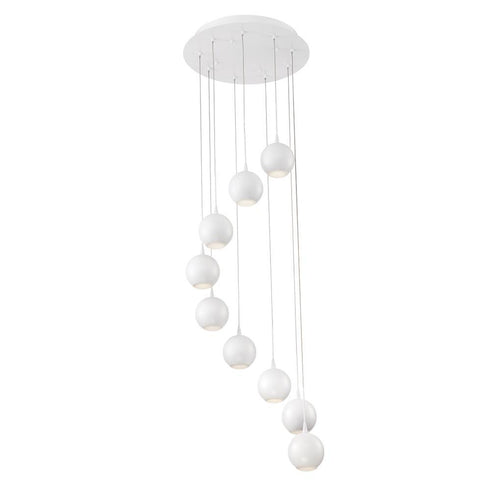 Eurofase Patruno 9 Light LED Chandelier Model: 28173-014