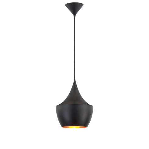 Eurofase Piquito Formed Metal Pendant With Textured Metallic