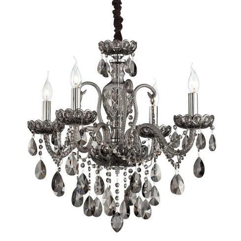 Eurofase Providence 4 Light Chandelier Smoke Model: 23123-021