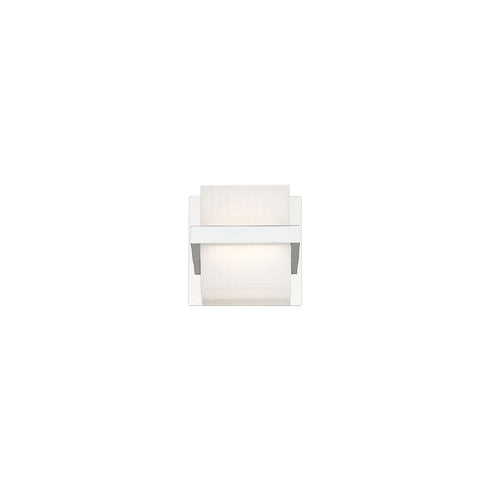 Eurofase Raylan Grided Frosted Cubes In A Polished Metal Model: 37119-010