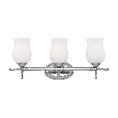 Eurofase Regency 3 Light Bathbar Chrome Model: 23037-014