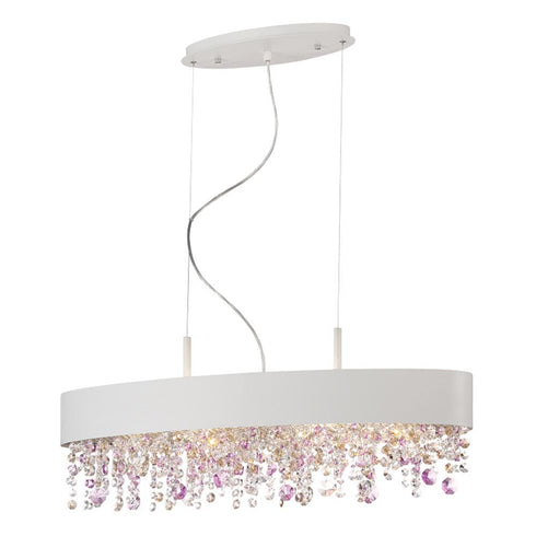 Eurofase Romanelli 6 Light Chandelier Small Oval Model: 28147-015
