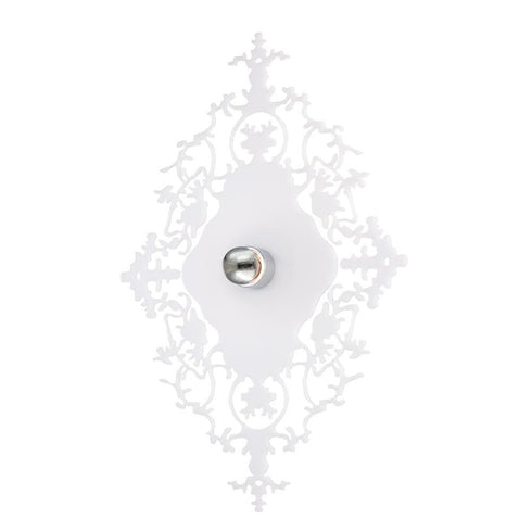 Eurofase Royal 1 Light Wall Sconce White Model: 22982-018