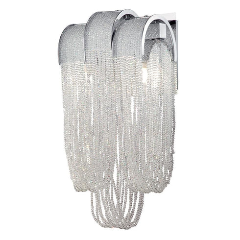 Eurofase Sage, 2 Light Wall Sconce, Chrome Model: 28103-011