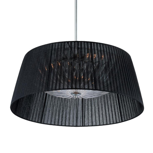 Eurofase Salvo 3 Light Pendant Chrome Black Model: 25707-014