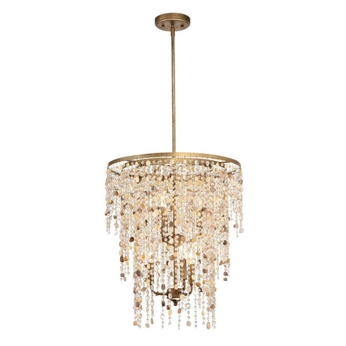 Eurofase Savannah 6 Light Pendant Bronze Model: 28320-013