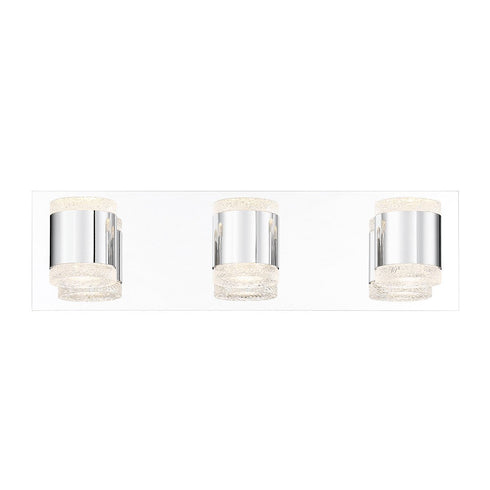 Eurofase Seaton Polished Chrome Tube Is Flanked By Pressed Model: 35685-012