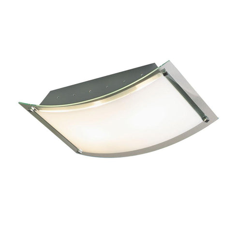Eurofase Sleek Glass Curves Auspiciously In A Single Sheet Model: 38490-019