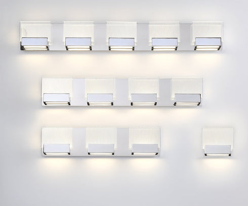 Eurofase Sonic 1 Light LED Wall Sconcechr Model: 31438-018