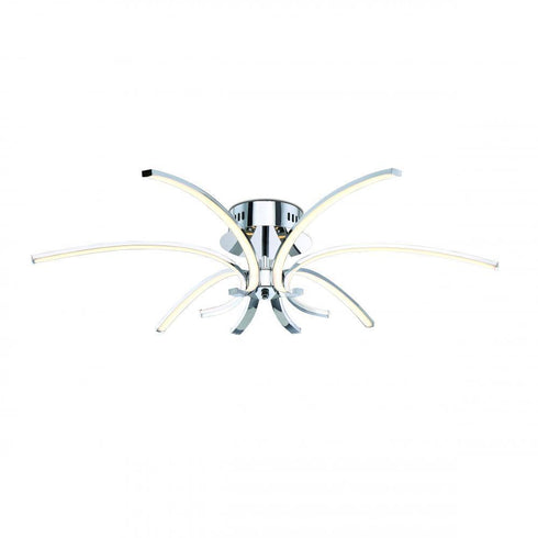 Eurofase Spruzzo 6 Light Sm LED Flush Chrome Model: 31863-018