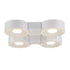 Eurofase Stavro 4 Light LED SurfacesqWhite Model: 30277-014