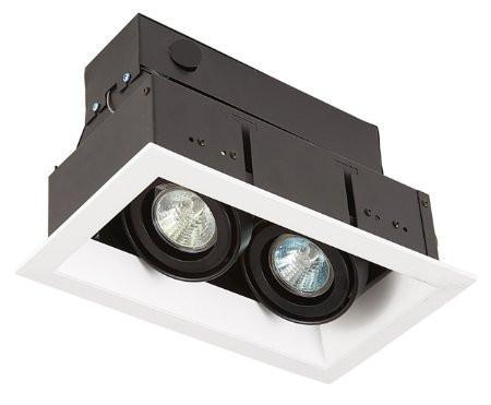 Eurofase TE112TR-0N 2 Light Multiple Mr16 Platinum/Black