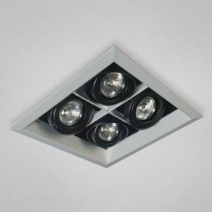 Eurofase TE114B-0N 4 Light Multiple Mr16 Platinum/Black