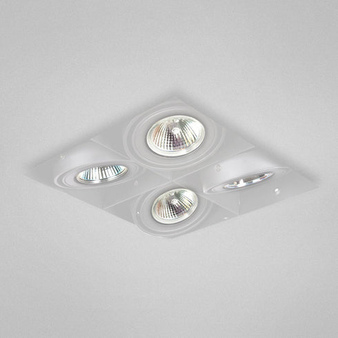 Eurofase TE214B-02 4 Light Trimless Multi Mr16 White