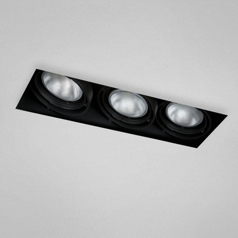 Eurofase TE223-01 3 Light Trimless Multi Par30 Black