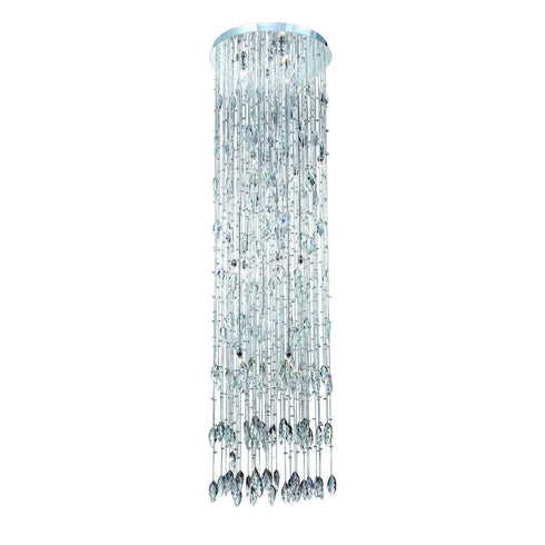 Eurofase Vega 15lt Pendant Chrome Clear