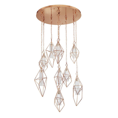 Eurofase Verdino Hand Crafted Golden Metalwork Houses A Sleek Model: 34042-014