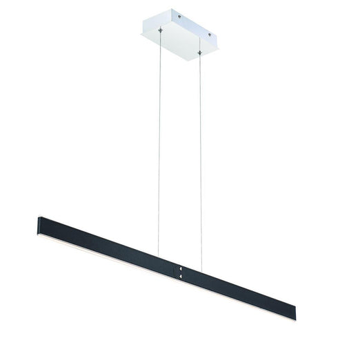 Eurofase Verdura 1 Light Chandelier In Black Model: 44298-012