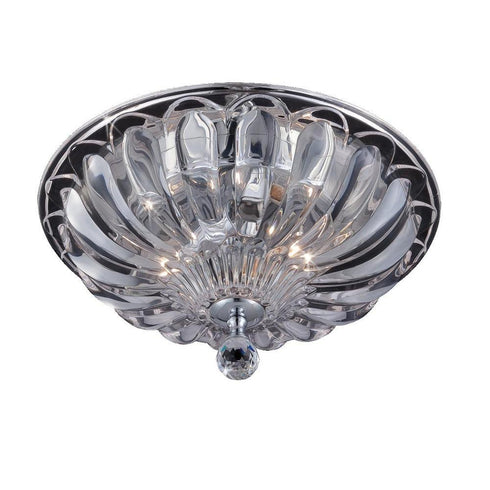Eurofase Vintage 2 Light Flushmount Small Chrome Model: 22942-012