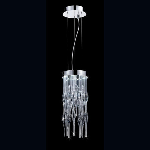 Eurofase Viper 1 Light LED Pendant Mini Chrome Cl Model: 26600-017